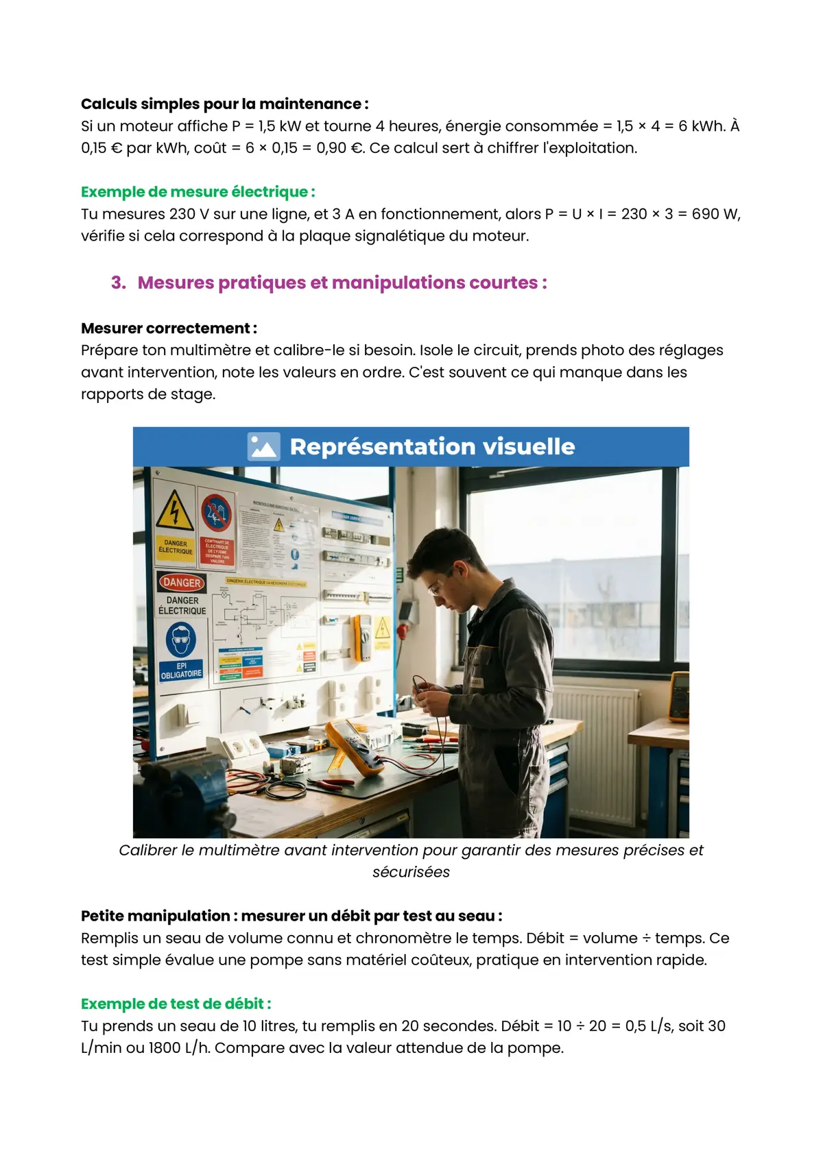 Example Fiche de Révision CAP IMTB